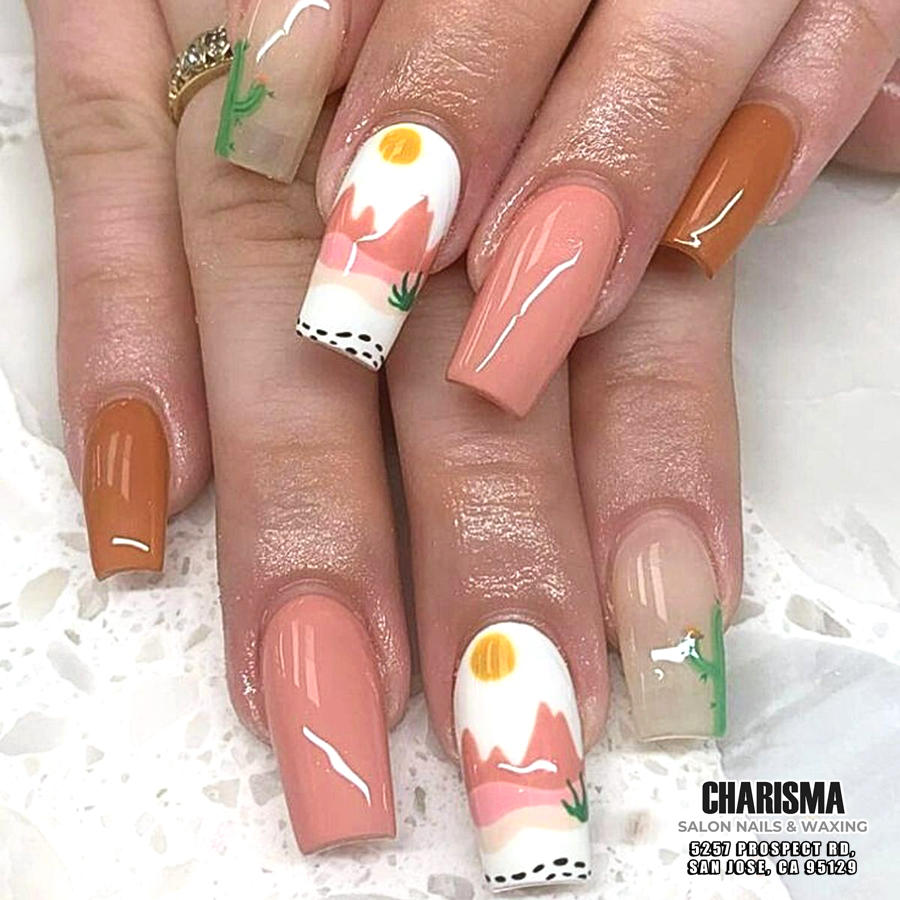 Vibrant nail ideas 